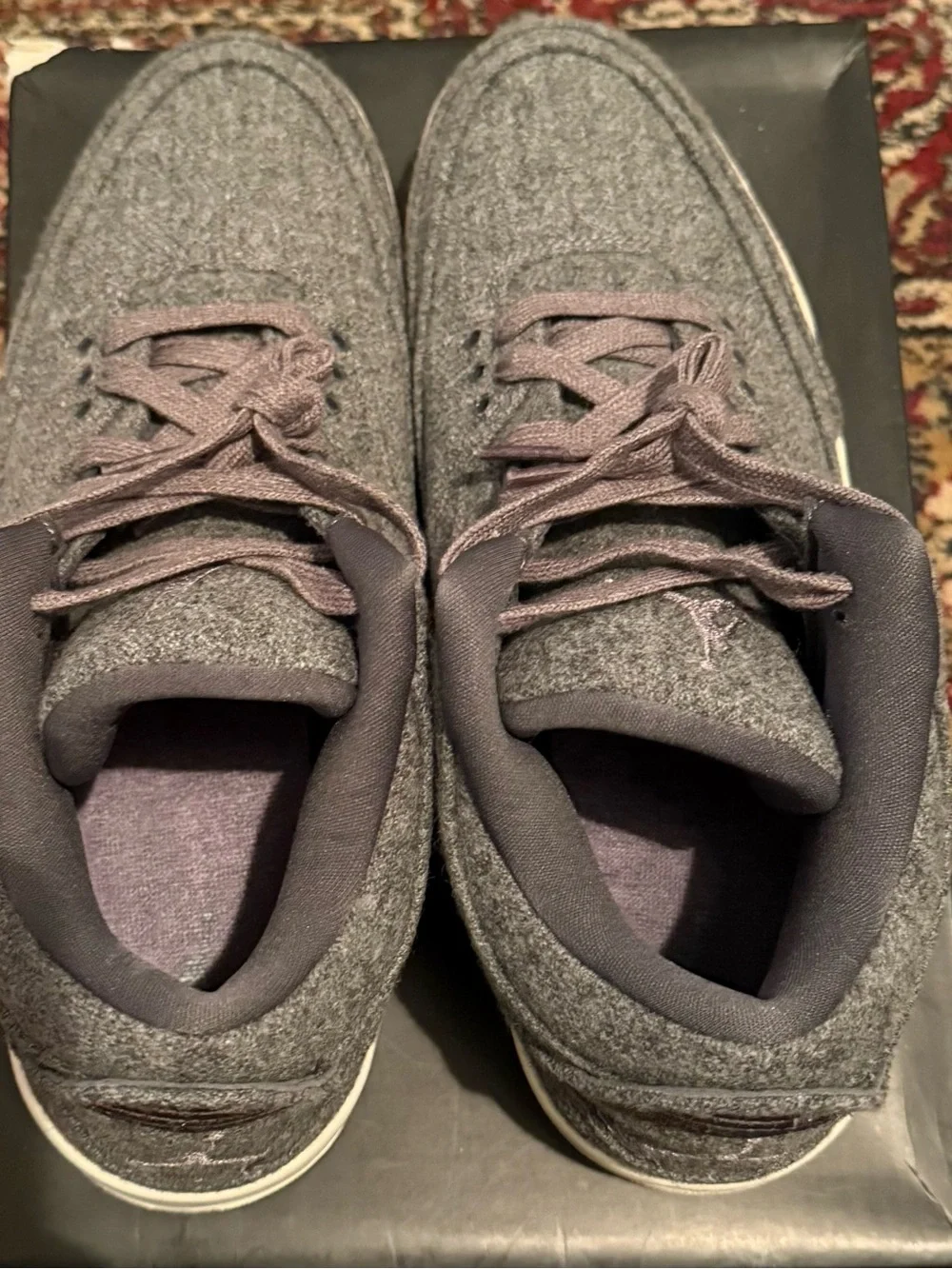 Jordan 3 Retro Wool - Mid-Top Sneakers